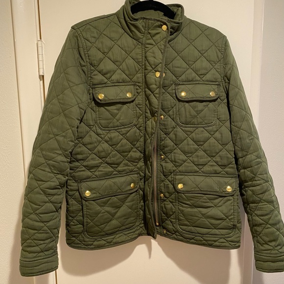 J. Crew Jackets & Coats J Crew Quilted Downtown Field Jacket Tall